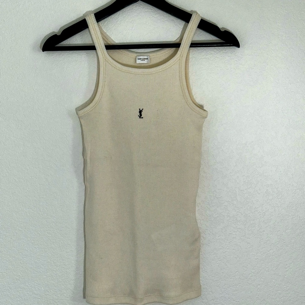 Mens or Women’s SAINT LAURENT Cotton Tank in XS